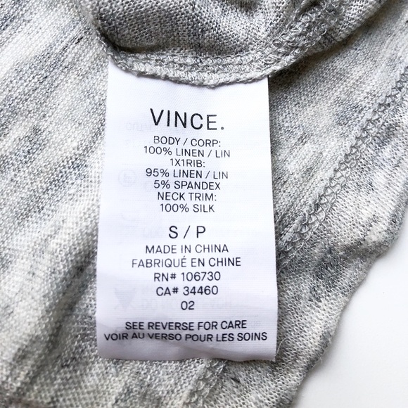 Vince Linen Pullover - Picture 7 of 7
